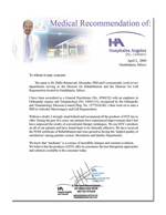 medical recommendations